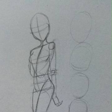 人体構造練習