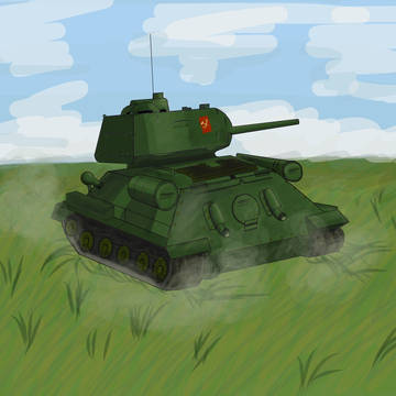 T-34-85(プラウダ高校ver.)