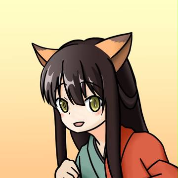 お狐様憑き紺ちゃん