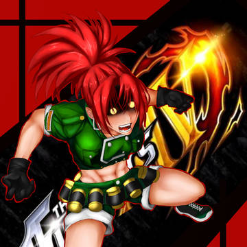 KOF Wild Leona