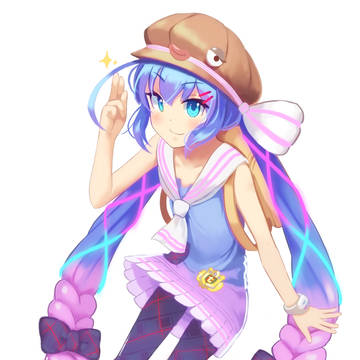 キャスケットウナちゃん