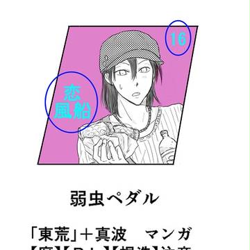 恋風船⑯ 【腐】弱虫ペダル 「東荒」+真波