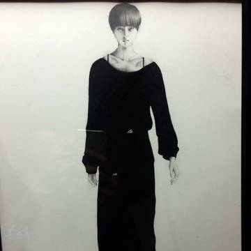 ファッションデザイン画