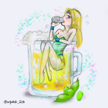 ビールにセリス