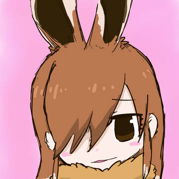 落書きヤブノウサギさん