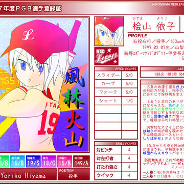 【PGB】桧山依子【2017】
