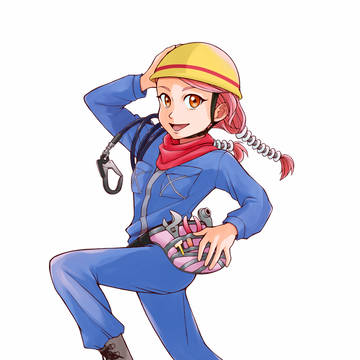 作業系女子