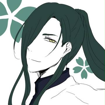 フリーアイコン:刀剣乱舞:にっかり青江