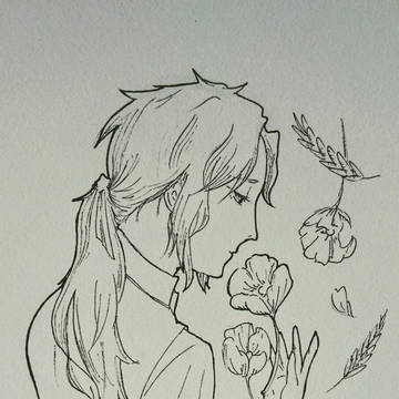 マナ 線画ver
