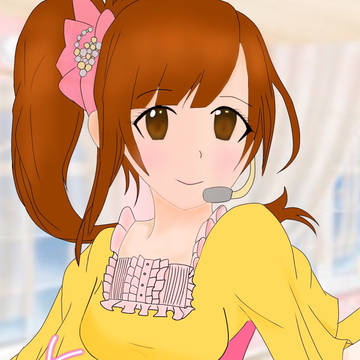 液タブ試し描き響子ちゃん