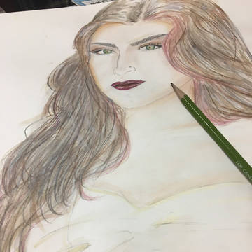 5HのLauren描いてみた
