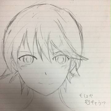 イラストの練習〜秋月風夏編その1〜