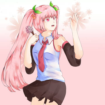 初音ミク-桜ミク