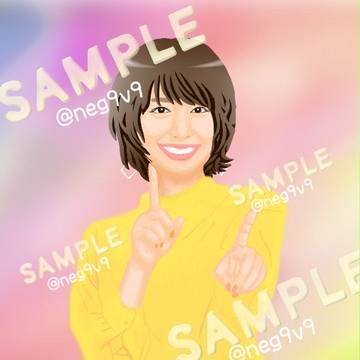 似顔絵サンプル