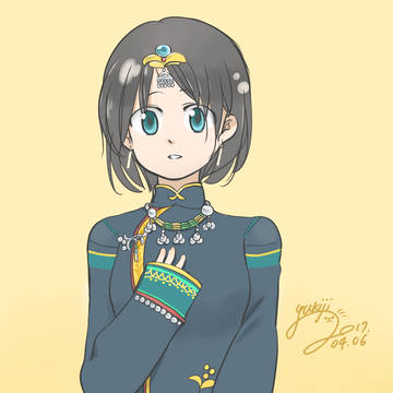 少數民族少女