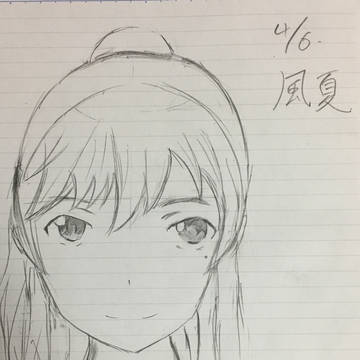 イラストの練習〜氷無小雪編〜