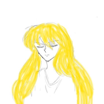 【聖闘士星矢】シャカとデスマスク落書き