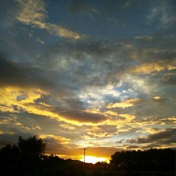 【写真】 夕焼け