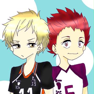 天童さんとツッキー