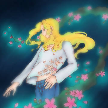 夜桜