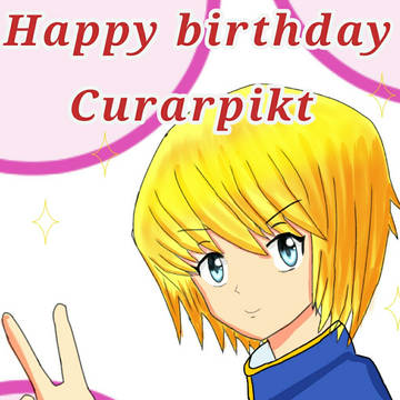 クラピカ誕生日おめでとう