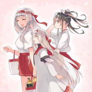 春の鶴ファミリー