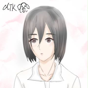 進撃の巨人落書き