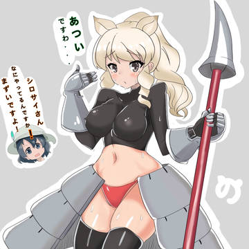 あつそう…だね…甲冑どうなってるんだろう…ね…