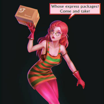 Delivery girl