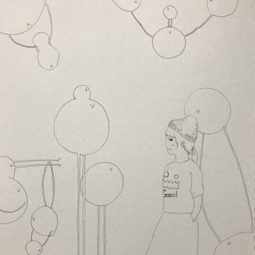潜む