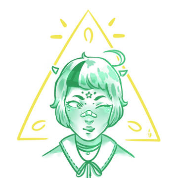 Greenish demon
