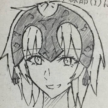 邪ンヌ(落書き)