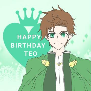 HAPPYBIRTHDAY！テオ