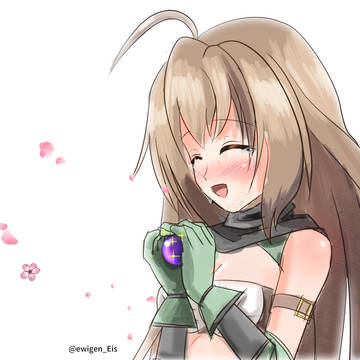【落書き】「ありがとう…ありがとう…大切にします!」