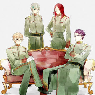 軍服円卓