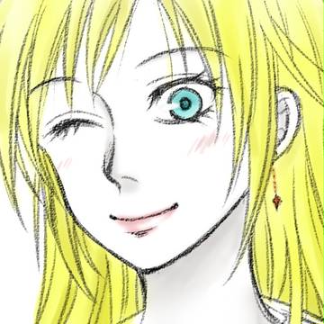 【落書き】金髮妞