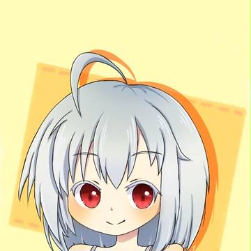 白髪少女