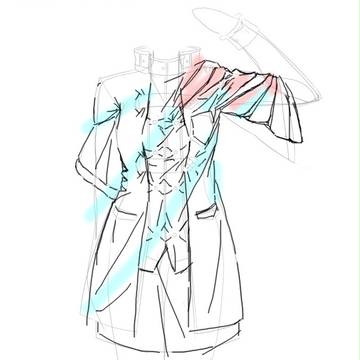 【マウス絵】シワ練習