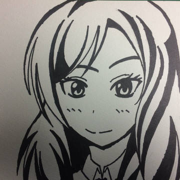 切り絵真姫ちゃん