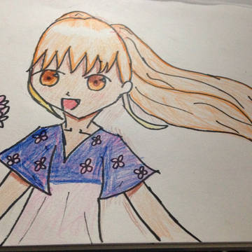 花と女の子