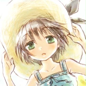 麦わら少女