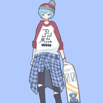 Skateboard Rei & Asuka