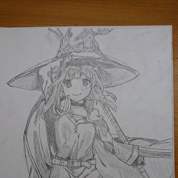 我が名はめぐみん！（模写）