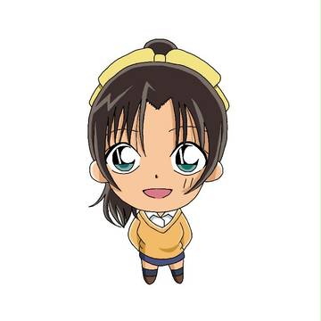 みあげてマスコット風、和葉ちゃん