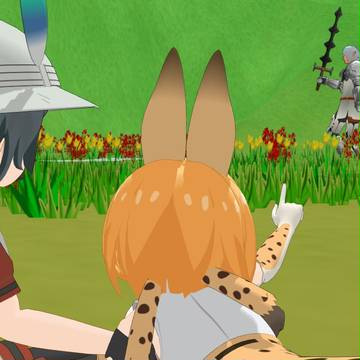 う”ぁなちほー　アルパカのフレンズ