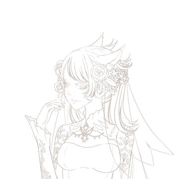 FF14花嫁猫娘