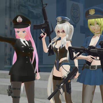 Tda式 Police 3人です