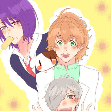 友達の誕生日祝い落書き