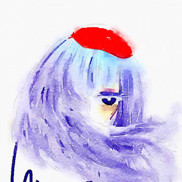 水·紫