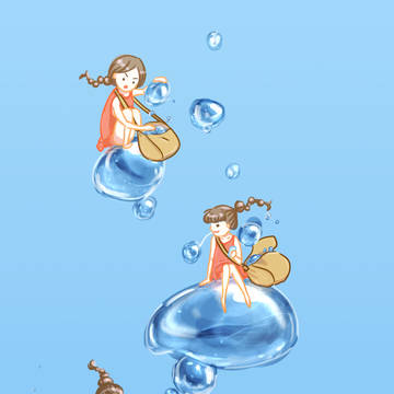 お水回収！